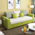 古宜 沙发床可折叠小户型现代多功能2.2米储物三人实木布艺可拆洗(2.2米三人位+储物脚踏)第3张高清大图