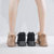 加绒马丁靴女2021冬季新款反光棉鞋女保暖学生短靴韩版女靴子K806(黑色 37)第4张高清大图