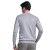 莱斯玛特LESMART新品针织衫男士V领休闲长袖开衫针织(灰色 XL)第2张高清大图
