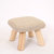 缘诺亿 蘑菇创意换鞋凳儿童矮凳四脚方凳可拆洗家居凳实木卡通凳ht-005#(草绿色 24小时内发货)第5张高清大图