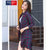 BRIOSO 新款连衣裙女士格子衬衫连衣裙 女长款衬衣(B142510031)第5张高清大图