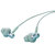 万魔（1MORE）Stylish 双动圈入耳式耳机 E1025 绿色 多彩配色 简约轻奢第5张高清大图