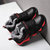 迈凯恩男童冬季棉鞋中大童运动鞋加绒加厚保暖棉鞋儿童鞋小学生跑步鞋子(黑红 29（18.5）)第5张高清大图