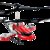 遥控飞机 无人直升机合金儿童玩具 飞机模型耐摔遥控充电动飞行器(红色 一个机身一块电池)第5张高清大图