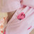 霓美舒 春秋季女士自带胸垫睡衣长袖长裤一体式文胸罩杯家居服韩版套装(NYE 607#草莓（带胸垫） XL码)第4张高清大图