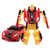 星辉rastar RS战警手动变形机器人1:64儿童玩具合金模型汽车人(66220红色)第3张高清大图