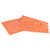 佳洁利J-7036长型仿鹅卵石石头浴室防滑地垫（实橘色）（70*36）第2张高清大图
