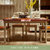 家具长方形木质歺桌子餐台家用美式乡村小户型餐桌椅组合BE1R(BE1R-B长餐桌(长约1.4米))第4张高清大图
