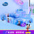 迪士尼儿童床女孩护栏单人床软塑料环保材质轻卡通Disney主题床(蓝色 冰雪奇缘系列)第5张高清大图