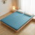 囡囡家纺  床垫软垫家用被褥子加厚垫双人1.8m床垫子宿舍单人(墨绿 透气款（WLN床垫）)第2张高清大图