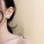 小雏菊烟花耳环女时尚气质S925银耳钉2021年新款潮个性网红耳饰品(金色 默认版本)第3张高清大图