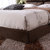 本兰 布床 布艺床 可拆洗小户型布艺床 软床 简约现代 婚床 床(咖啡色 1.5×2米 床（不含床垫和柜)第3张高清大图