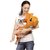 袋鼠仔仔DS6865豪华型婴儿背带（桔色）第3张高清大图