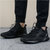 Adidas阿迪达斯男鞋秋季跑步鞋阿尔法小椰子休闲鞋运动鞋  /B76046(黑色 36)第5张高清大图