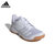 Adidas阿迪达斯春夏新款羽毛球鞋男休闲运动鞋女轻便透气减震软底跑步鞋(D97697白色 43)第4张高清大图