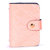 诗薇儿 女士时尚牛皮漆面零钱包 卡包2件套组合装(14-GM3366P粉色)第2张高清大图