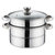 卡凡洛(Kaflo) 厨房用品不锈钢双层蒸锅蒸屉汤锅煮锅(18cm)第4张高清大图