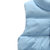 贝壳元素宝宝马甲加厚保暖 冬装童装男童儿童夹棉加绒马夹外套wt5753(140 天蓝色)第3张高清大图