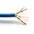 英科通跳线 六类非屏蔽网络跳线CAT6千兆线蓝色(3米/条)第3张高清大图