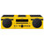 雅马哈（YAMAHA）MCR-B043 迷你音响 CD播放机音箱组合套装 蓝牙/USB/FM 桌面(黄色)第2张高清大图