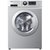 海尔（haier） 8公斤 全自动滚筒洗衣机筒自洁 预约洗 银色 送货上门免费安装 G8071812S（定频）(银色 8公斤)第2张高清大图