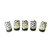 露丝妃尔 法式3D立体假指甲片 时尚派对系列 2g 4色可选(法式白)第5张高清大图