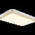 FSL佛山照明 LED客厅灯卧室灯 现代简约 led吸顶灯无极调光调色 圆形方形三段调色灯具(长方形90W无极调光调色)第2张高清大图