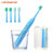 蓝韵（LANDWIND）电动牙刷成人家用震动充电式 自动儿童软毛超声波牙刷情侣款(粉色)第4张高清大图
