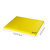 可定制加工西派珂方形砧板塑料菜板厨房分类切水果板生鲜加厚案板(黄色 规格400*300*20mm)第2张高清大图