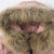 波司登（BOSIDENG）冬季加厚时尚大毛领中长款户外宽松羽绒服B1501180(梅洛红1038 160/84A)第4张高清大图