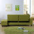 奥古拉 布艺沙发床 多功能折叠沙发 双人组合 日式简约 多色可选(布艺款-苔绿色 不拆洗版)第4张高清大图