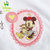 迪士尼/Disney 卡通婴儿围嘴 宝宝吃饭围兜 防水围嘴 麻棉围嘴(黄色维尼)第2张高清大图