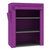 菲澜诗（Filans)14管高纯度加厚无纺布3层鞋柜 紫色 Fix03T第2张高清大图