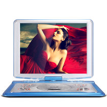 SAST/先科22英寸移动DVD全格式高清EVD影碟机MP4播放器插卡看戏机视频播放机电视机(蓝色)