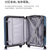 包时尚新款高端商务休闲拉杆箱旅行箱轻便(黑色-拉链 20寸)第3张高清大图