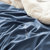 北极绒床上四件套纯棉 保暖全棉磨毛床品套件秋冬加厚被套床单被罩枕套(石磨蓝)第4张高清大图