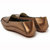 AICCO  春季新款牛皮豆豆鞋子舒适透气女鞋平底鞋夏季单鞋鞋子139-1(古铜 40)第5张高清大图