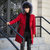 冬季新款男士羽绒棉服中长款潮流连帽毛领大衣加厚保暖加长过膝外套  XZLZ13520(XZLZ13520-红色 4XL)第3张高清大图