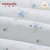小米米minimoto新生儿夹棉纱布蘑菇背心宝宝防踢被儿童睡袋(粉红)第5张高清大图