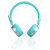 珊瑚礁 DTS4.0 无线蓝牙耳机 头戴式4.0/4.1双耳立体声音乐运动耳麦(蓝色)第2张高清大图