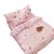 安居先森 D1400枕套 40支纱高支高密全棉印花单件活性印染  粉色第4张高清大图