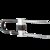 玥玛750E-9001玻璃门锁超B级叶片锁芯加长u型插锁抗液压剪商铺锁第4张高清大图