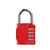 苏识 ZCB434红 四位密码锌合金密码锁挂锁 （计价单位：个）红第3张高清大图