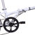 DAHON大行 通勤款20寸6速折叠休闲自行车 HAT060(白色 高碳钢)第5张高清大图
