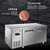 海尔(Haier) 冷藏工作台 卧式冷柜 冷冻操作台 保鲜冰柜 商用冰箱厨房不锈钢冷柜餐饮 SP-330C/D2冷藏冷冻第4张高清大图