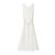 泰国民族风气质甜美蕾丝连衣裙女夏 波西米亚长裙子 巴厘岛沙滩裙(白色(优质镂空蕾丝)(XL)第5张高清大图