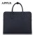 APPLE苹果公司 新款 男包 商务牛皮手提包 男 时尚公文包 斜挎包13015(黑色 1301550309414)第2张高清大图