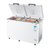 Haier/海尔 BC/BD-429HEK 商用冰柜卧式 冷藏冷冻柜 顶开门冷柜大容量429升 循环制冷(白色 429L)第5张高清大图