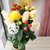 北京杭州居家鲜花 办公室鲜花 按月送花 玫瑰鲜花速递同城送包月鲜花(巧克力色)第4张高清大图