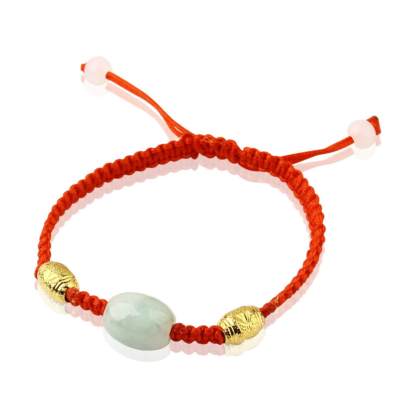 翡翠路路通编绳